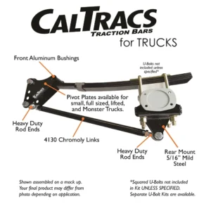 Calvert Racing caltracs truck labelled